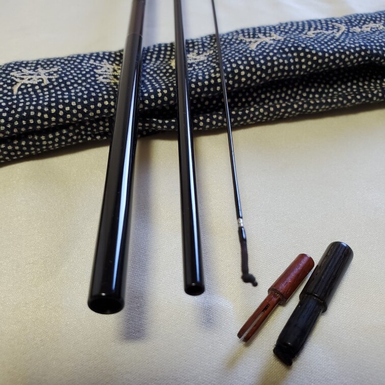 14000円 がまへら 天地翔抜 八尺 三本継 へら竿 綺麗 No.36 14000円 がまへら 天地翔抜 八尺 三本継 へら竿 綺麗 No.36