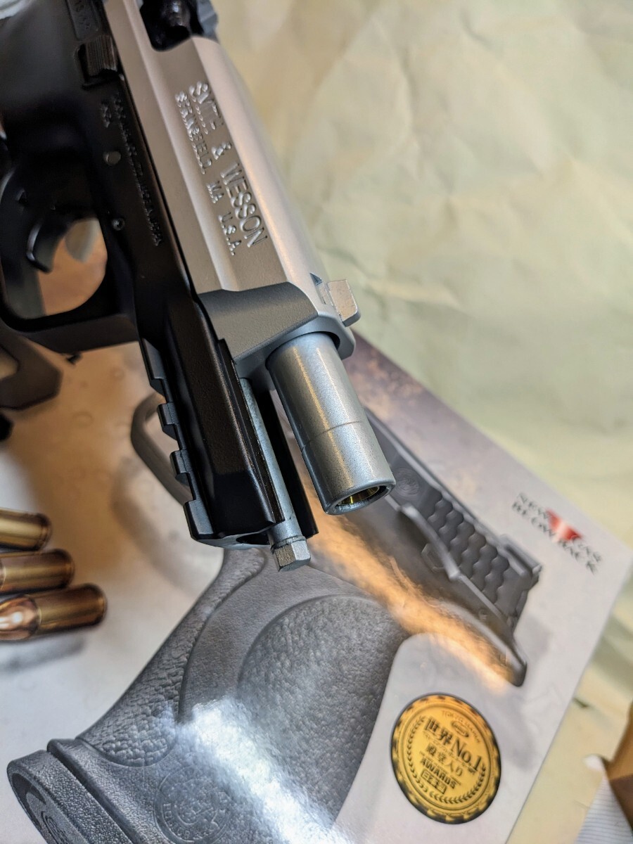 東京マルイ M&P9 ガスブローバック スライドシルバー塗装 東京マルイ M&P9 ガスブローバック スライドシルバー塗装