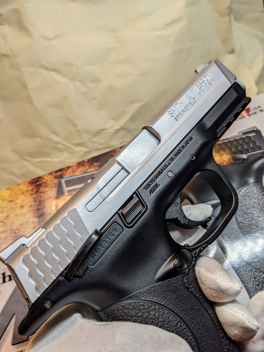 東京マルイ M&P9 ガスブローバック スライドシルバー塗装 東京マルイ M&P9 ガスブローバック スライドシルバー塗装