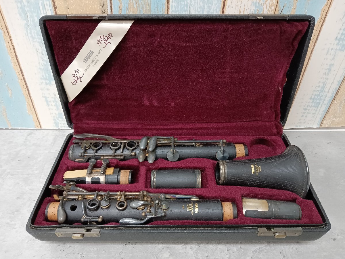 YAMAHA ヤマハ クラリネット ESTABLISHED IN 1887 JAPAN 650 YAMAHA ヤマハ クラリネット ESTABLISHED IN 1887 JAPAN 650