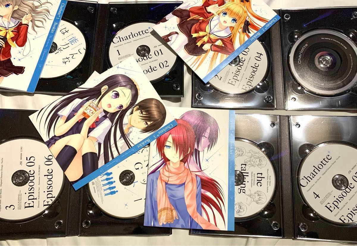 Charlotte Blu-ray 全7巻セット 完全生産限定版 シャーロット Charlotte Blu-ray 全7巻セット 完全生産限定版 シャーロット