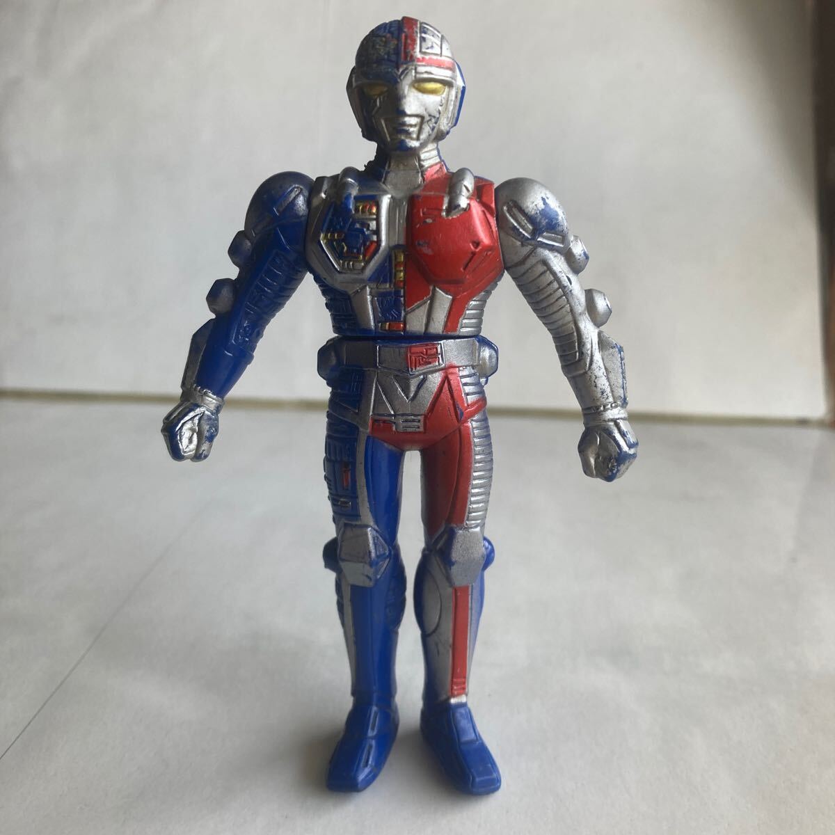 □昭和レトロ 超人機メタルダー ソフビ バンダイ 特撮 東映 □昭和レトロ 超人機メタルダー ソフビ バンダイ 特撮 東映