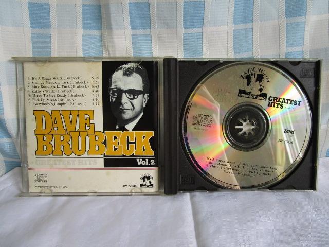 CD DAVE BRUBECK GREATEST HITS Vol．2 ザ・デイヴ・ブルーベック・カルテット JChere雅虎拍卖代购