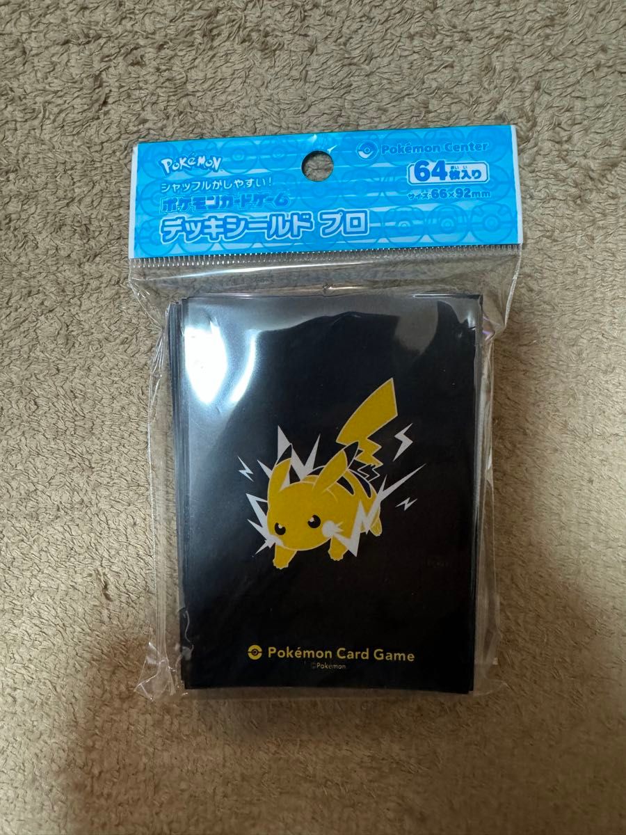 ポケモンカードゲーム デッキシールド プロ ピカチュウ ポケモン ポケモンカードゲーム デッキシールド プロ ピカチュウ ポケモン