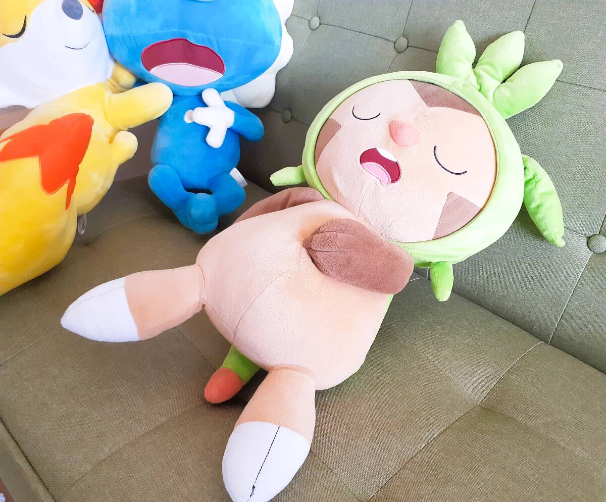 2015年 初夢ぬいぐるみ ハリマロン フォッコ ケロマツ 3体セット 2015年 初夢ぬいぐるみ ハリマロン フォッコ ケロマツ 3体セット