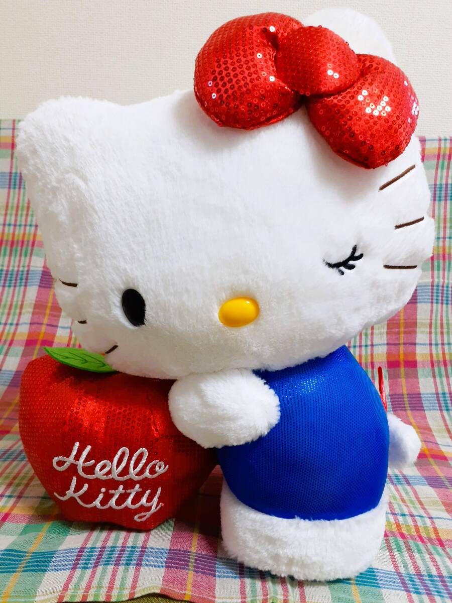☆★ Hello Kitty Sanrio ★ BIGぬいぐるみ ★ Gift Gate 浅草店 限定品 Lサイズ 中古美品 超レアＬサイズ 【送料無料♪】 ★☆