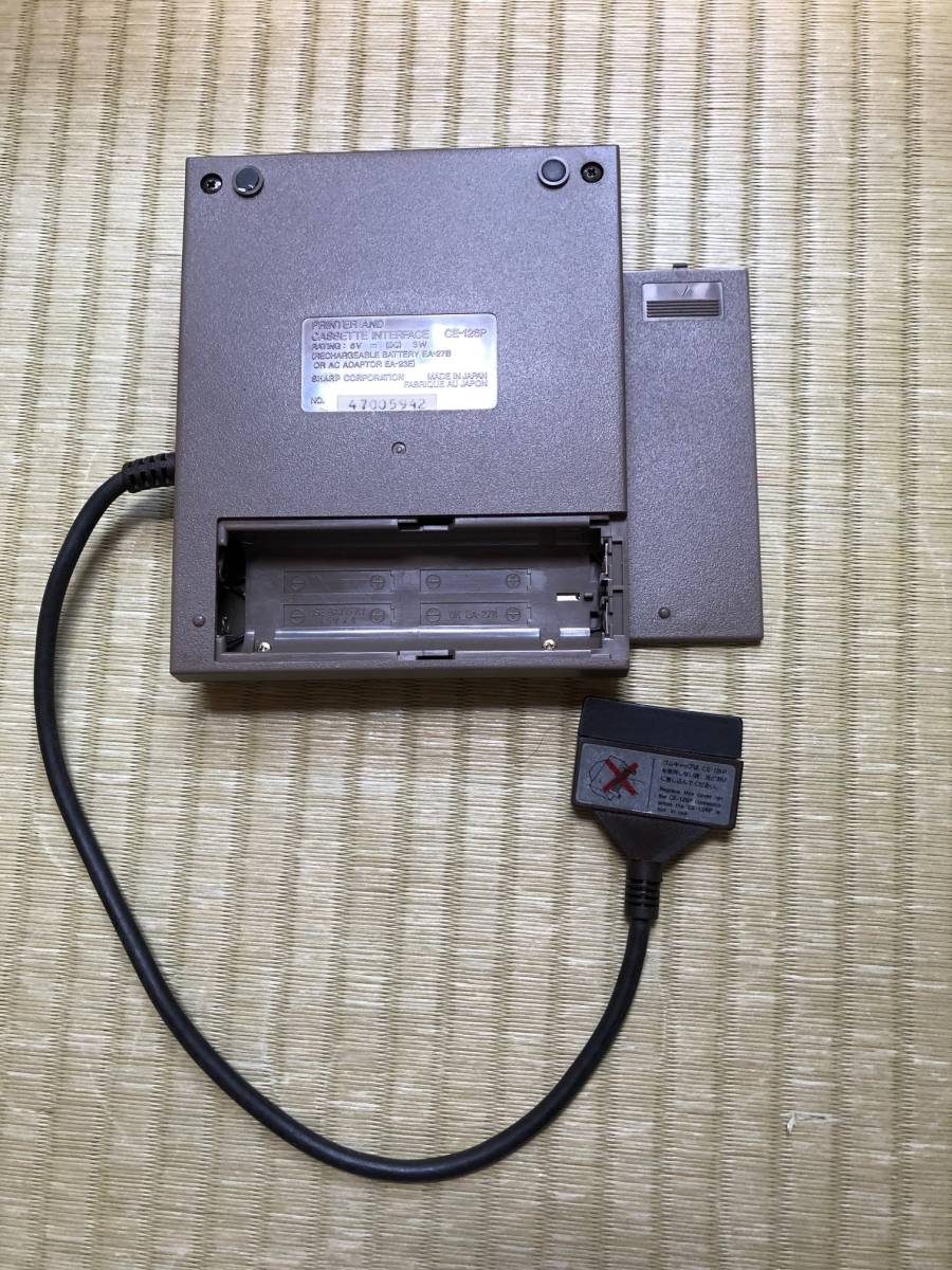  sharp printer &kaseto interface CE-126P ( seal character is possible to do )