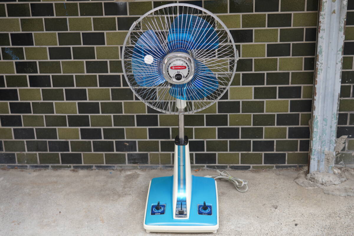 【希少】HITACHI 日立 扇風機 H-30LP レトロ扇風機 昭和家電 Yahoo!オークション - 昭和レトロ 扇風機 日立 H-30FWL 青3枚羽