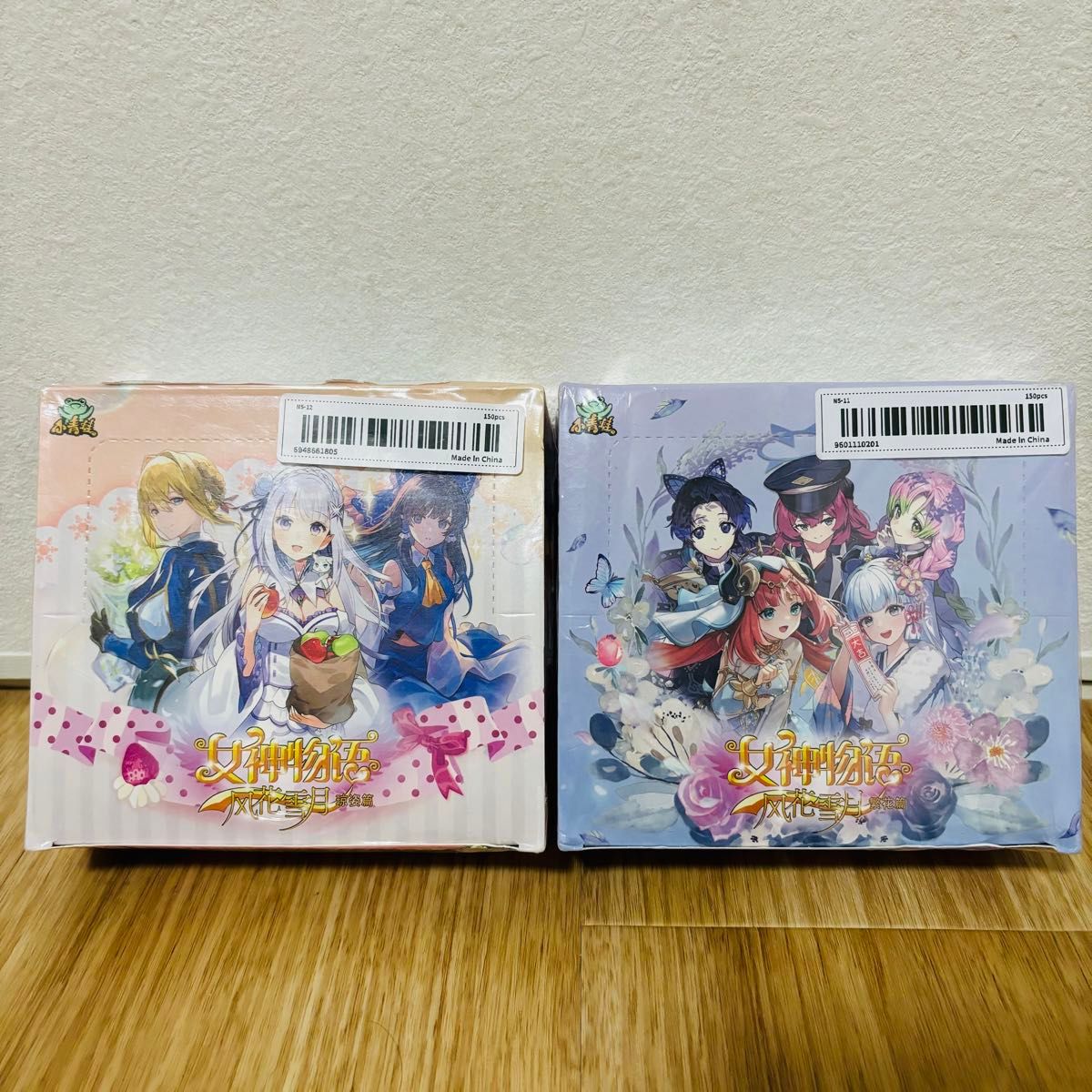 acgカード BOX 女神物語 風花雪月 繁花編・姿編 2ボックスセット acgカード BOX 女神物語 風花雪月 繁花編・姿編 2ボックスセット