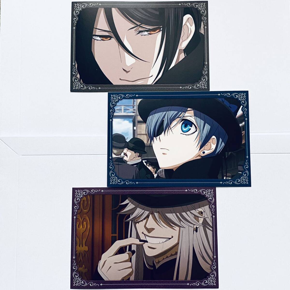 黒執事☆クリアファイル5点☆ポストカード3点☆28巻おまけ 黒執事☆クリアファイル5点☆ポストカード3点☆28巻おまけ