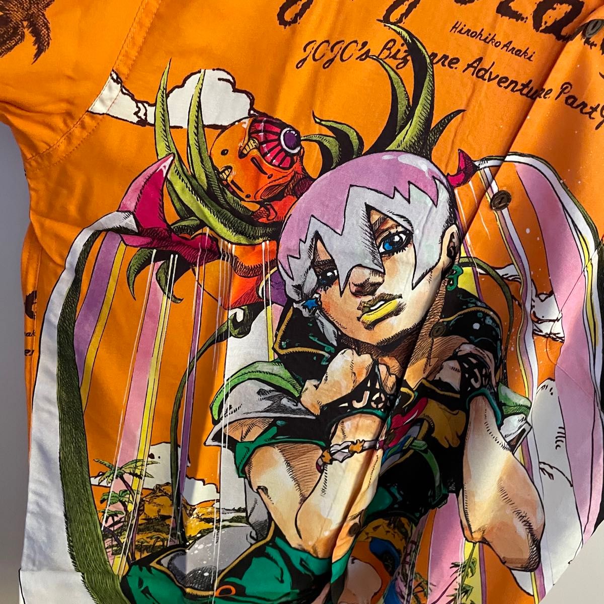 ジョジョの奇妙な冒険 ジョジョランズアロハシャツ パッション ジョジョの奇妙な冒険 ジョジョランズアロハシャツ パッション