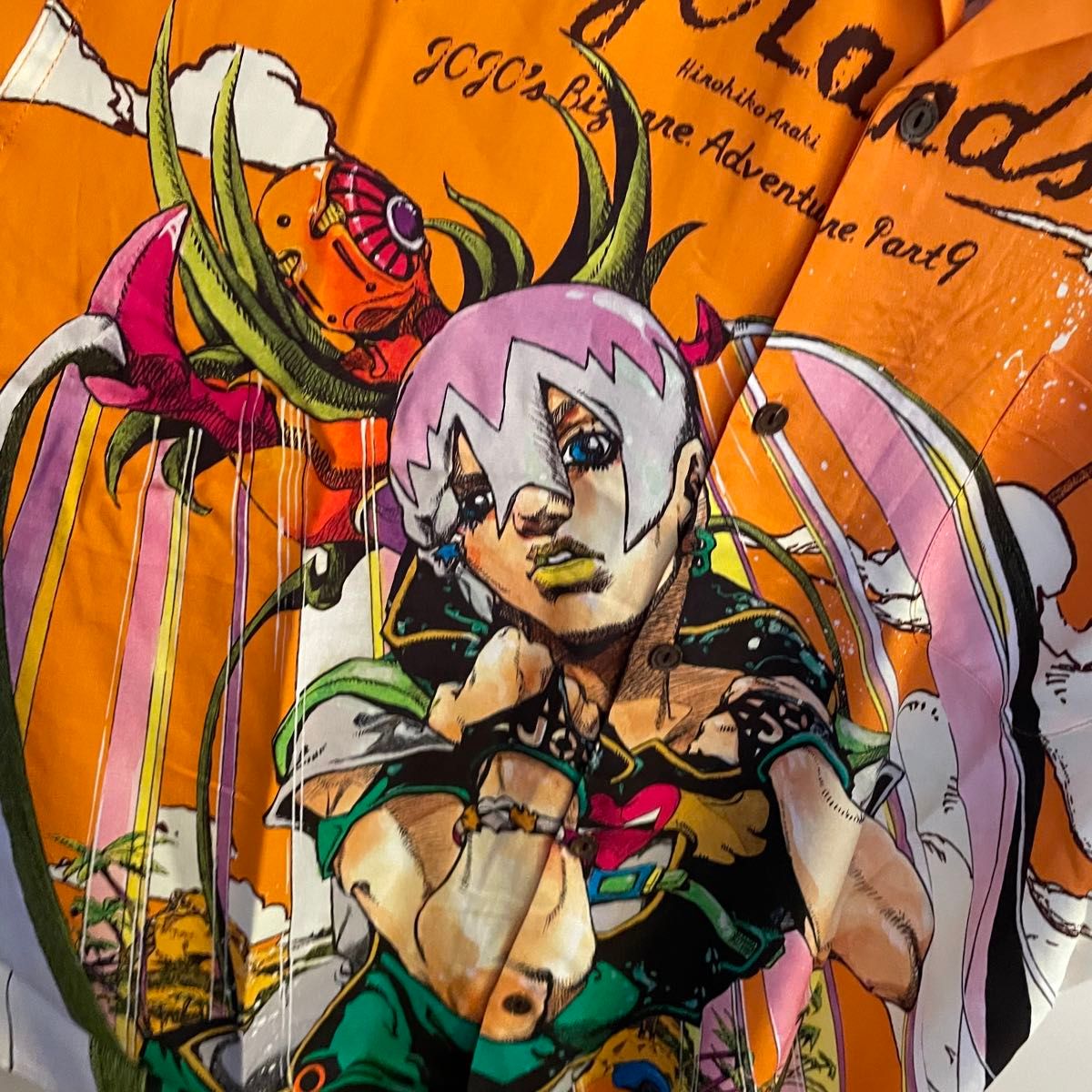 ジョジョの奇妙な冒険 ジョジョランズアロハシャツ パッション ジョジョの奇妙な冒険 ジョジョランズアロハシャツ パッション