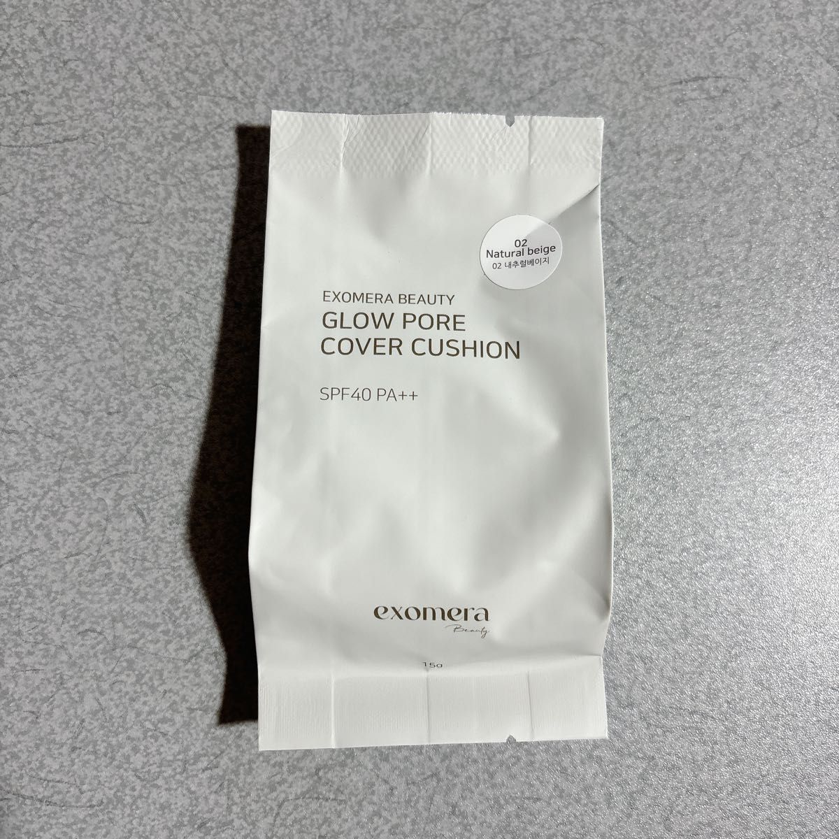 exomera エクソメラ クッションファンデーション 02 本体 exomera エクソメラ クッションファンデーション 02 本体