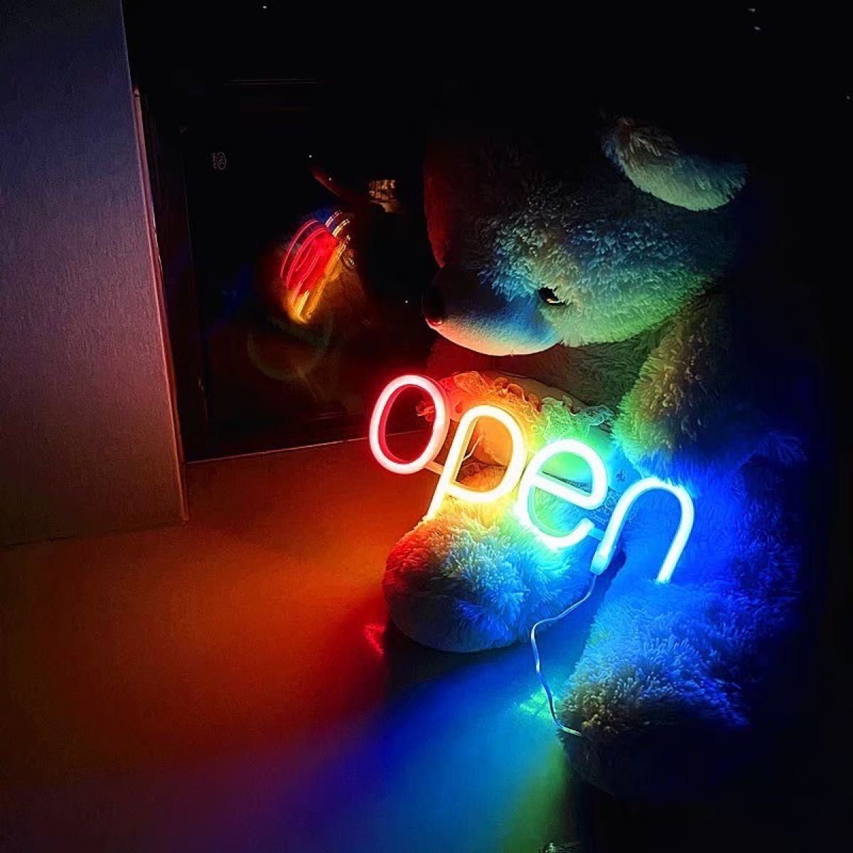 LEDネオンライト OPEN 看板 店舗 インテリア ネオンサイン LEDネオンライト OPEN 看板 店舗 インテリア ネオンサイン