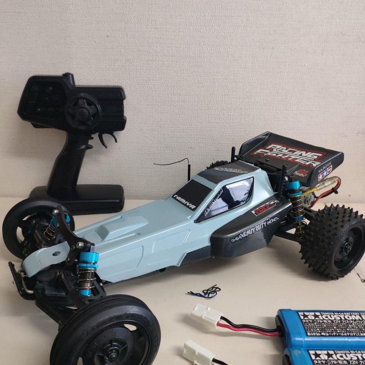 タミヤ1/10バギー DT-03レーシングファイター メカ付きフル タミヤ1/10バギー DT-03レーシングファイター メカ付きフル