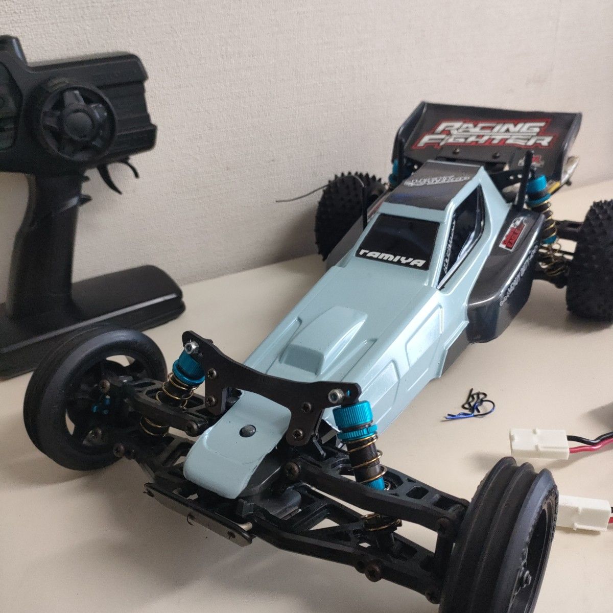 タミヤ1/10バギー DT-03レーシングファイター メカ付きフル タミヤ1/10バギー DT-03レーシングファイター メカ付きフル