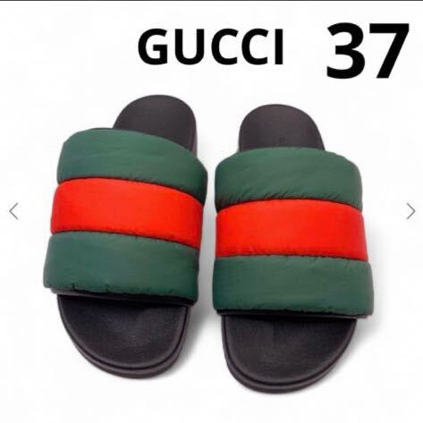 GUCCI グッチ パデッド ウェブ サンダル 37|Yahoo!フリマ(旧 GUCCI グッチ パデッド ウェブ サンダル 37|Yahoo!フリマ(旧