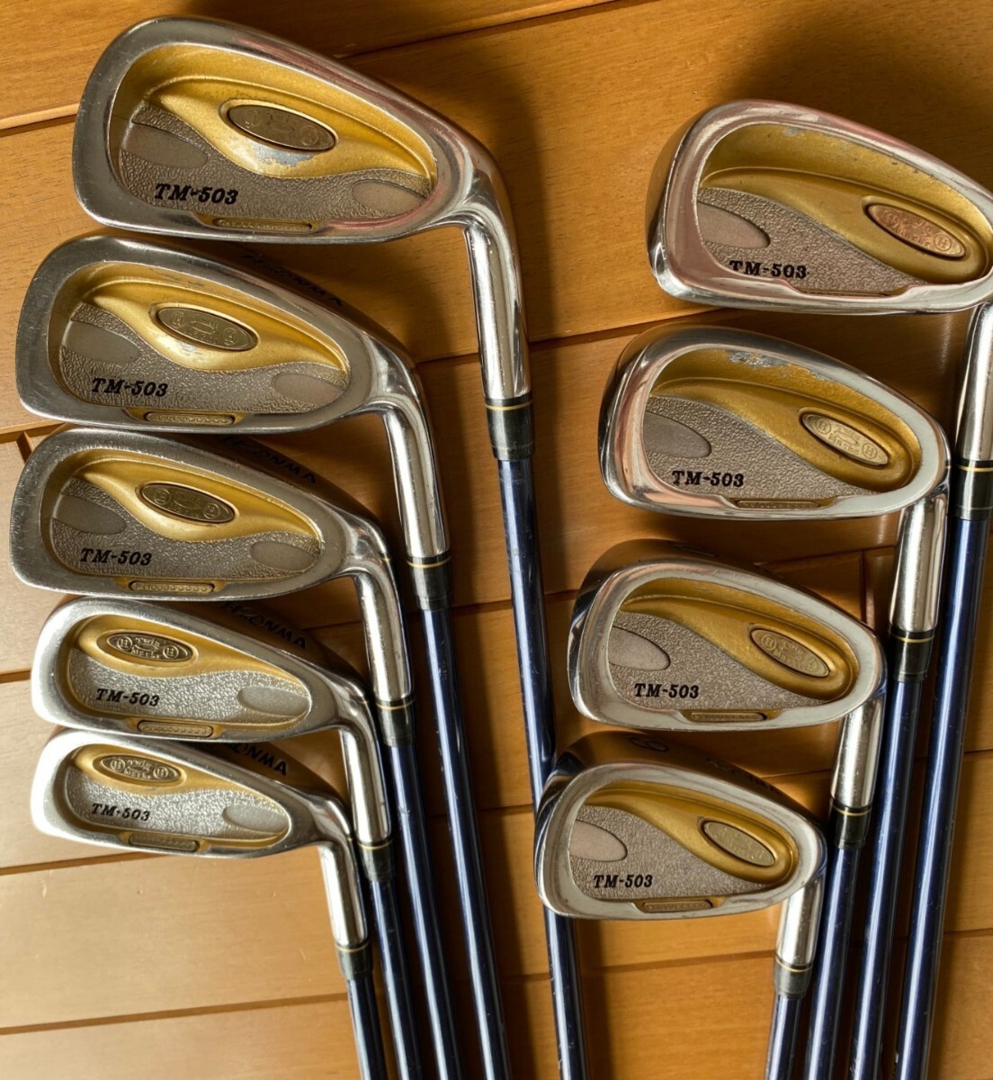 5星 HONMA ホンマ 本間ゴルフ 5 スター TM 503 Pt1000 刻印 TWIN 5星 HONMA ホンマ 本間ゴルフ 5 スター TM 503 Pt1000 刻印 TWIN