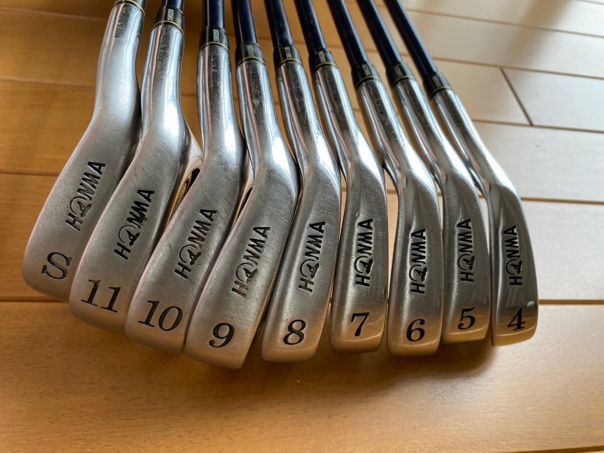 5星 HONMA ホンマ 本間ゴルフ 5 スター TM 503 Pt1000 刻印 TWIN 5星 HONMA ホンマ 本間ゴルフ 5 スター TM 503 Pt1000 刻印 TWIN