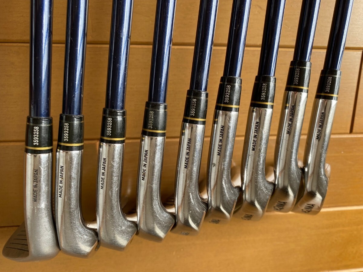 5星 HONMA ホンマ 本間ゴルフ 5 スター TM 503 Pt1000 刻印 TWIN 5星 HONMA ホンマ 本間ゴルフ 5 スター TM 503 Pt1000 刻印 TWIN