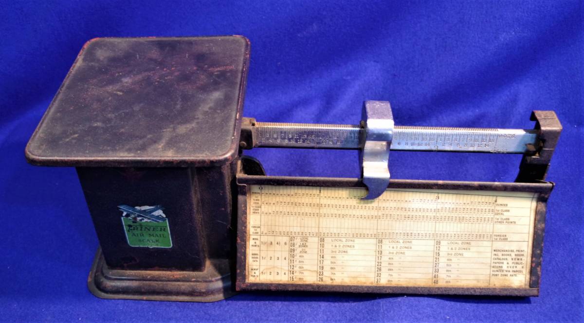 TRINER AIR MAIL SCALE ビンテージ アメリカン エアメール スケール