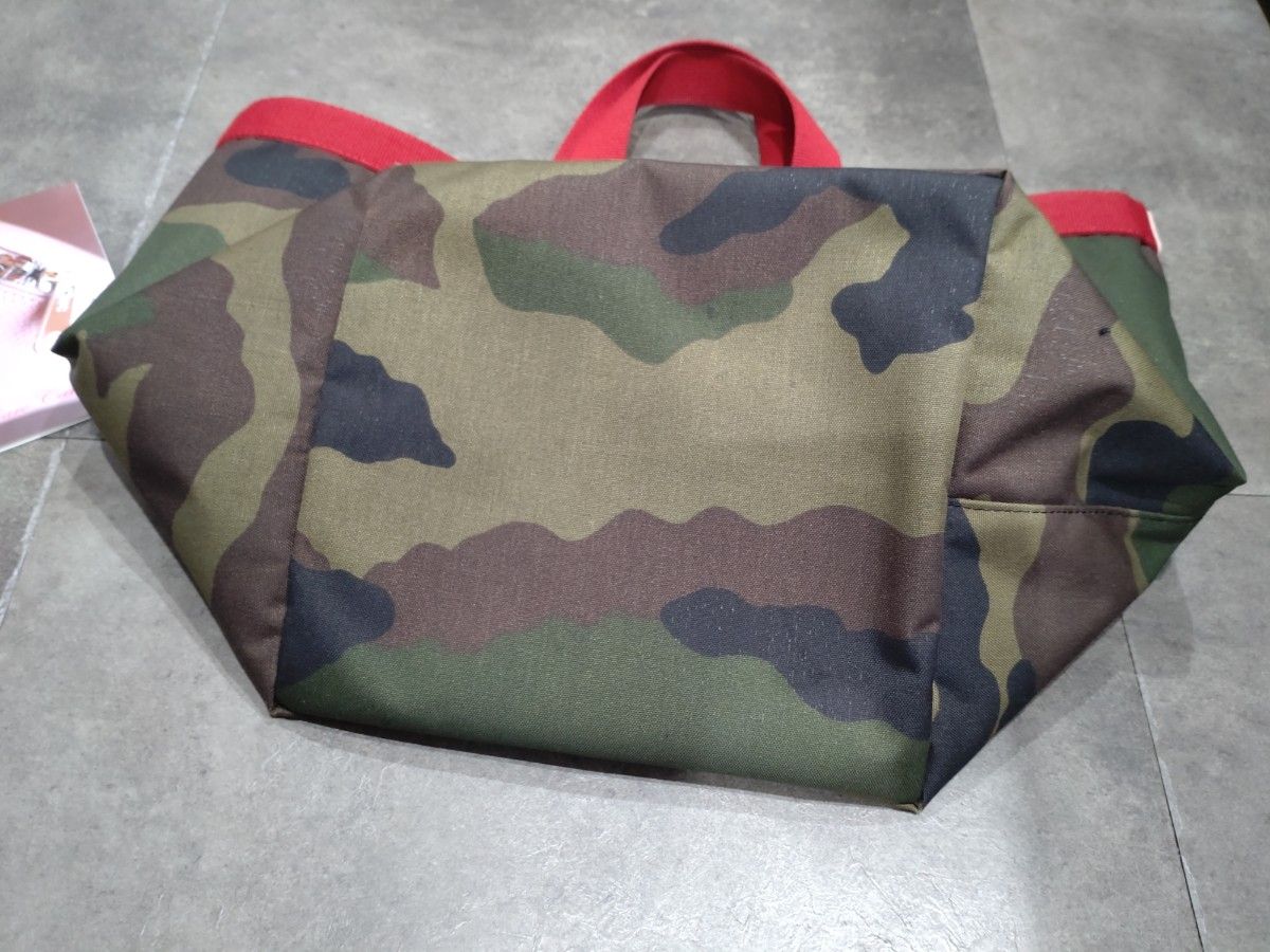 エルベシャプリエ Herve Chapelier カモフラージュ パプリカ エルベシャプリエ Herve Chapelier カモフラージュ パプリカ