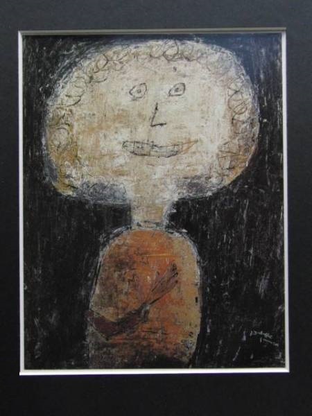 Jean Dubuffet、Lili Sourieuse、海外版超希少レゾネ、新品額装付、fan/5_画像3