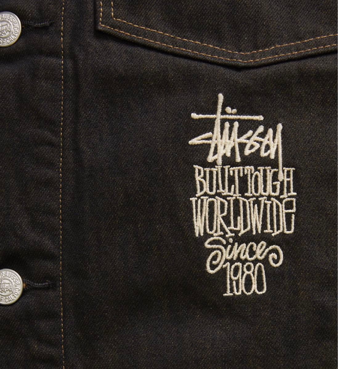 Stussy × Levi's Crispy Rinse Trucker XXL|Yahoo!フリマ(旧 Stussy × Levi's Crispy Rinse Trucker XXL|Yahoo!フリマ(旧
