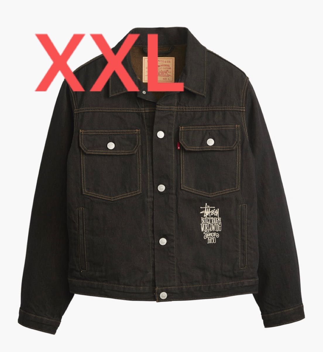 Stussy × Levi's Crispy Rinse Trucker XXL|Yahoo!フリマ(旧 Stussy × Levi's Crispy Rinse Trucker XXL|Yahoo!フリマ(旧