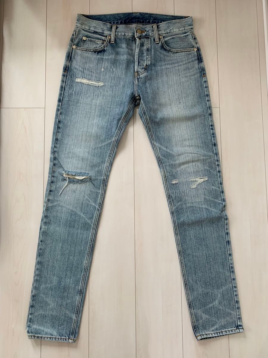 正規品 FEAR OF GOD ESSENTIALS デニムパンツ W30 ライト 正規品 FEAR OF GOD ESSENTIALS デニムパンツ W30 ライト