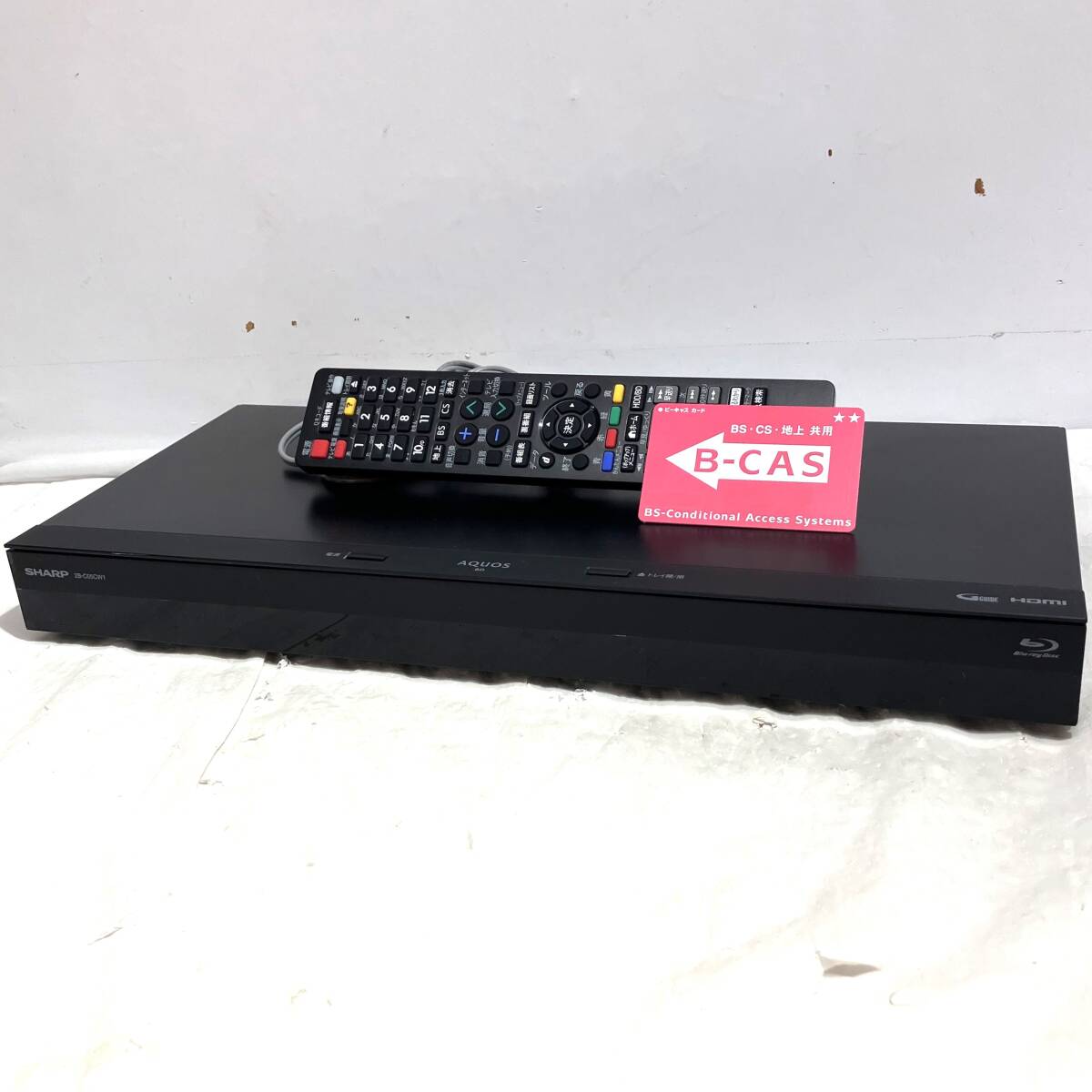 【ジャンク品】SHARP 2B-C05CW1 ブルーレイディスクレコーダー ジャンク品】SHARP 2B-C05CW1 ブルーレイディスクレコーダー
