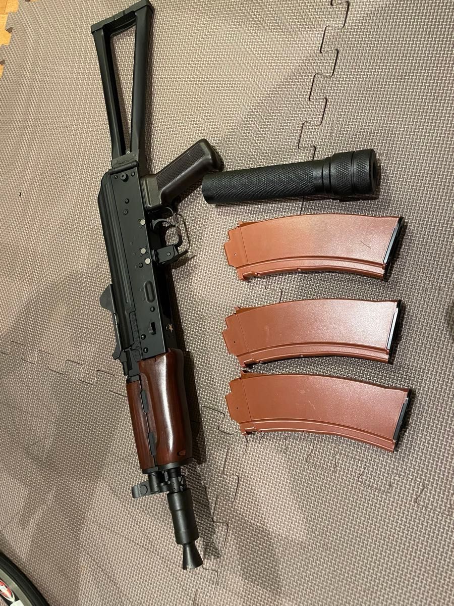 東京マルイ AKS74U クリンコフ PBS サイレンサー等付属品複数 次 東京マルイ AKS74U クリンコフ PBS サイレンサー等付属品複数 次