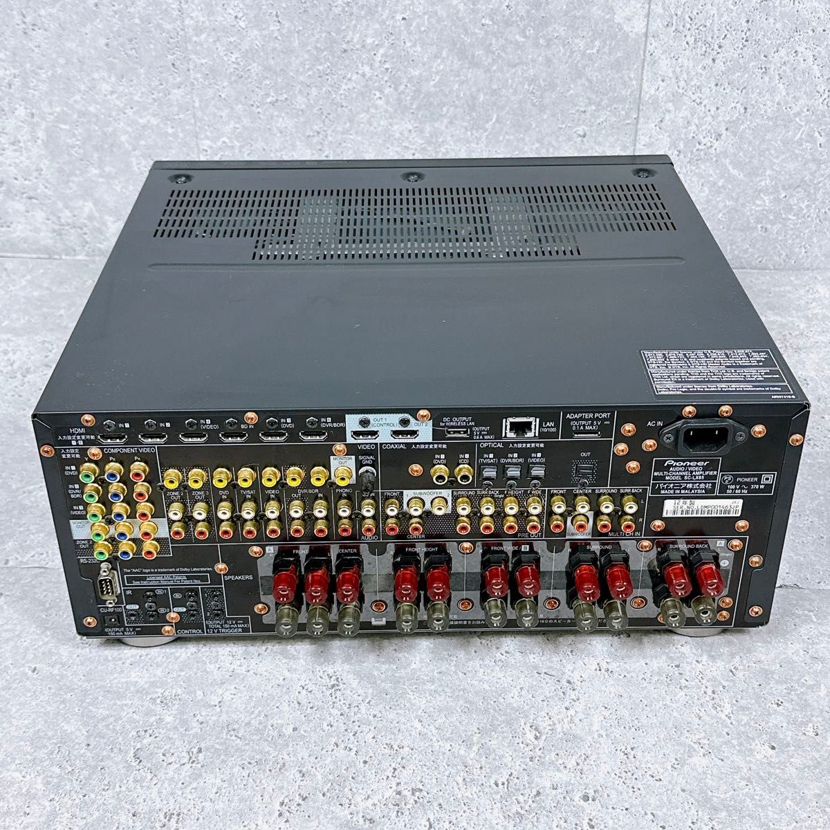良品 パイオニア 9 1ch SC-LX85 リモコン付き Pioneer AV 良品 パイオニア 9 1ch SC-LX85 リモコン付き Pioneer AV