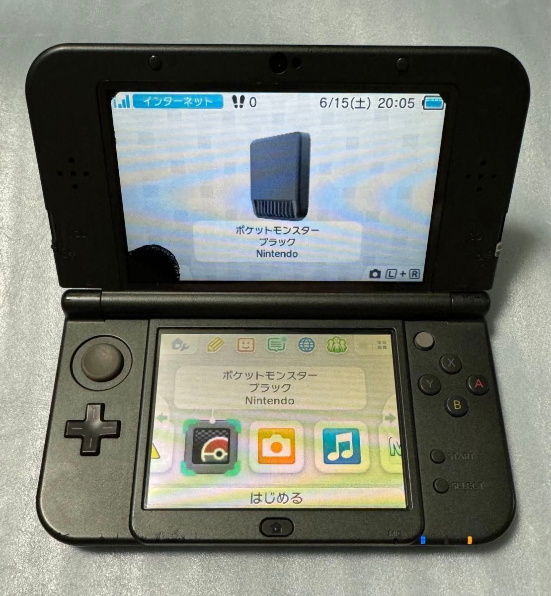 ジャンク扱い】 Newニンテンドー3DS LL メタリックブラック 3ds ジャンク扱い】 Newニンテンドー3DS LL メタリックブラック 3ds