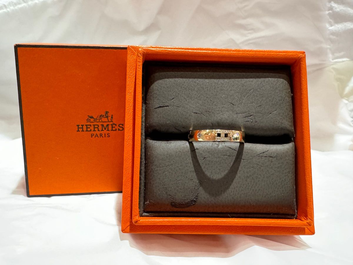 HERMES エルメス ヘラクレス リング ♯52 イエローゴールド HERMES エルメス ヘラクレス リング ♯52 イエローゴールド