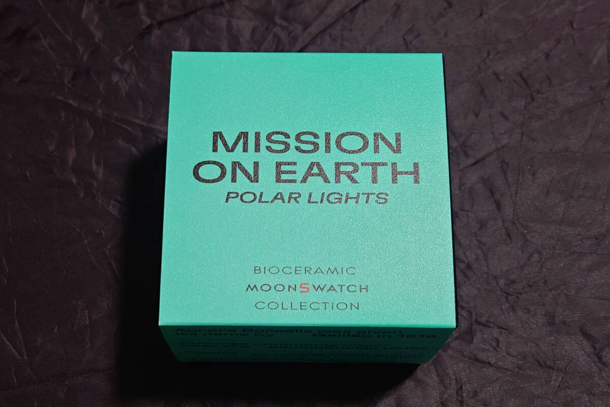 未使用品 OMEGA × SWATCH MISSION ON EARTH POLAR LIGHTS オメガ 未使用品 OMEGA × SWATCH MISSION ON EARTH POLAR LIGHTS オメガ