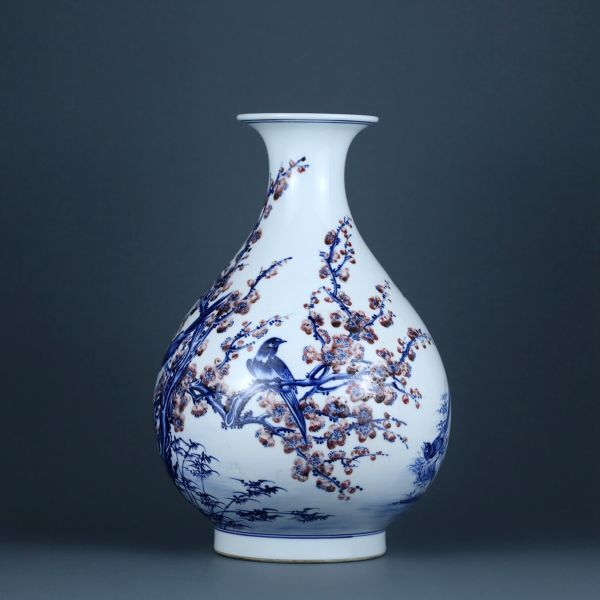 中国古玩 骨董 美術品 清時代古人紋染付壺 一輪挿し 花瓶 伊万里 中国古玩 骨董 美術品 清時代古人紋染付壺 一輪挿し 花瓶 伊万里