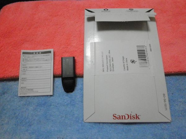 SanDisk USB MMORY 16GB USB 3.0 SLIDE TYPE Ultra SDCZ48-016G-J57_画像4