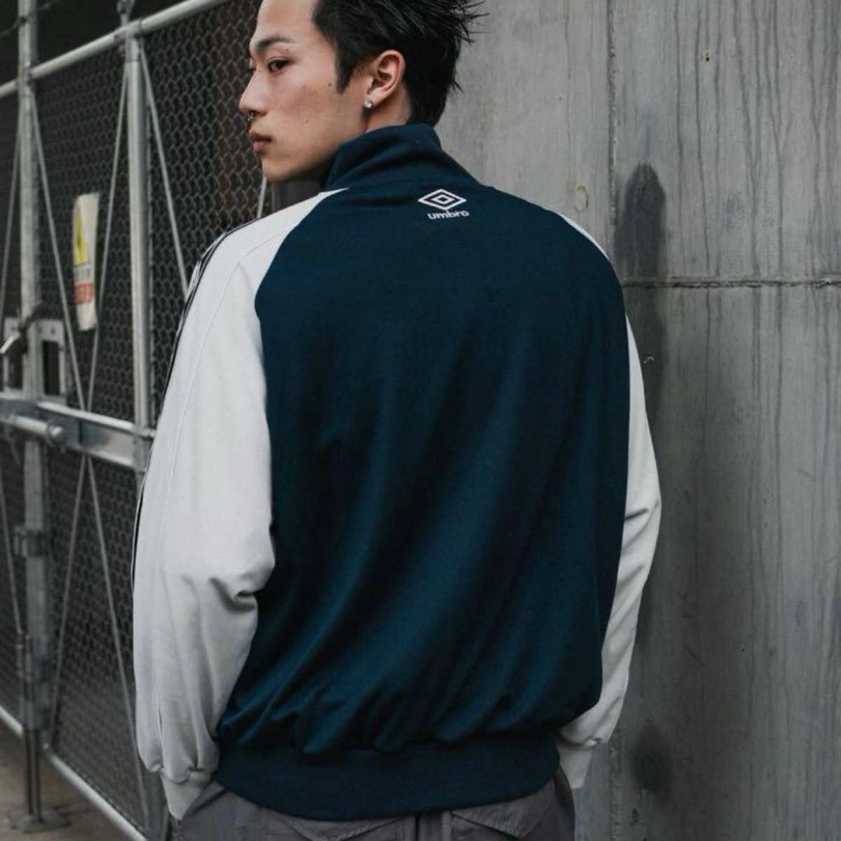 9090 × umbro Raglan Track Jacket アンブロ コラボ ナイロン 9090 × umbro Raglan Track Jacket アンブロ コラボ ナイロン