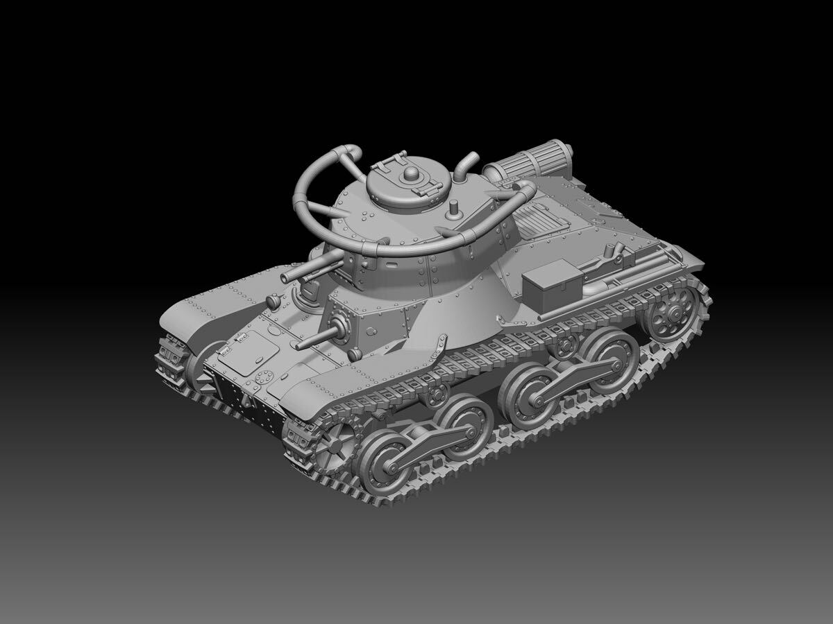 1/72 レジンキット　未塗装 WWⅡ　日本陸軍 四式軽戦車 ケヌ　ループアンテナ B【同梱可能】240604