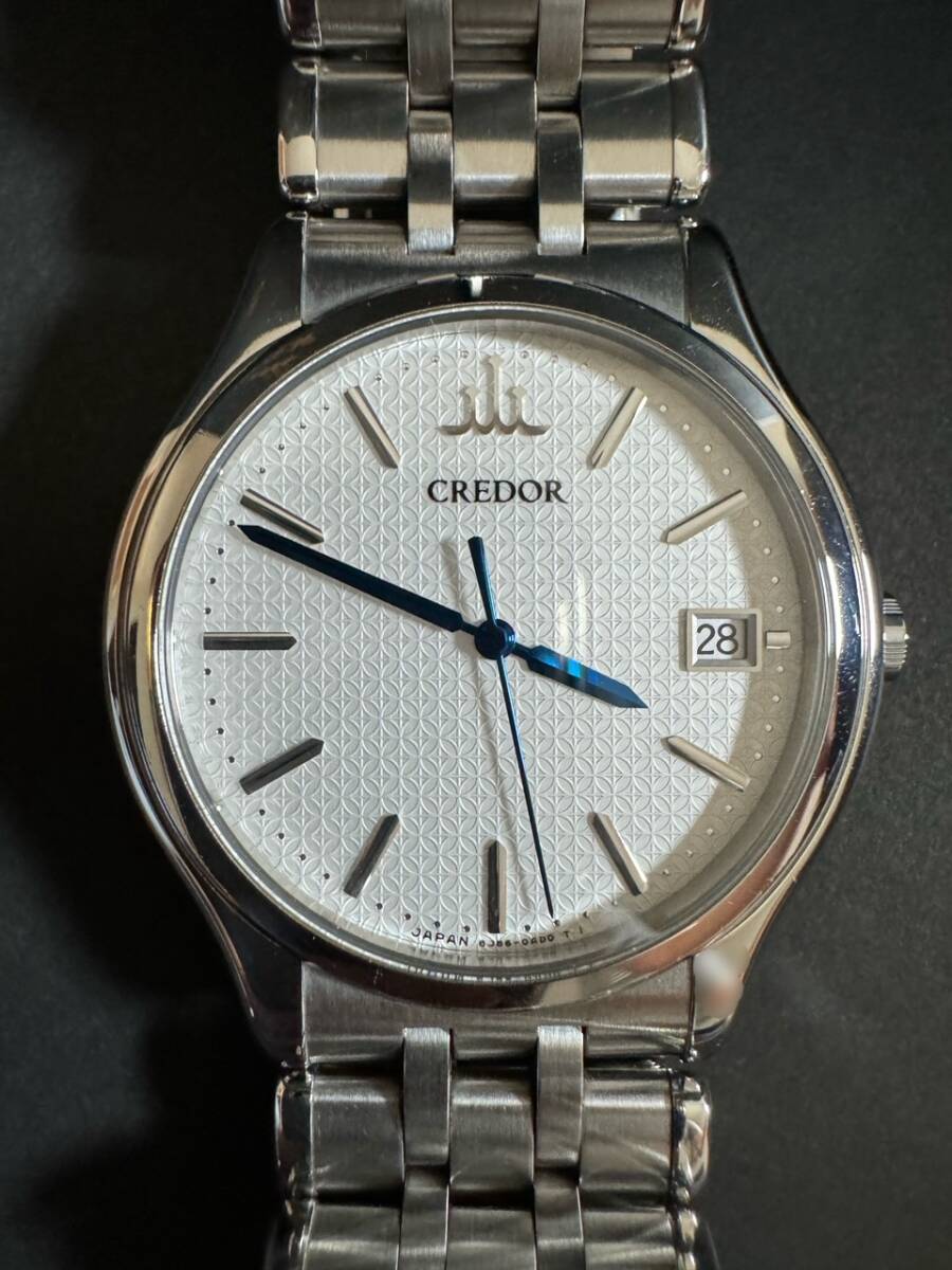 クレドール GCAZ057 8J86-7A00 付属品完備 ステンレス クオーツ クレドール GCAZ057 8J86-7A00 付属品完備 ステンレス クオーツ