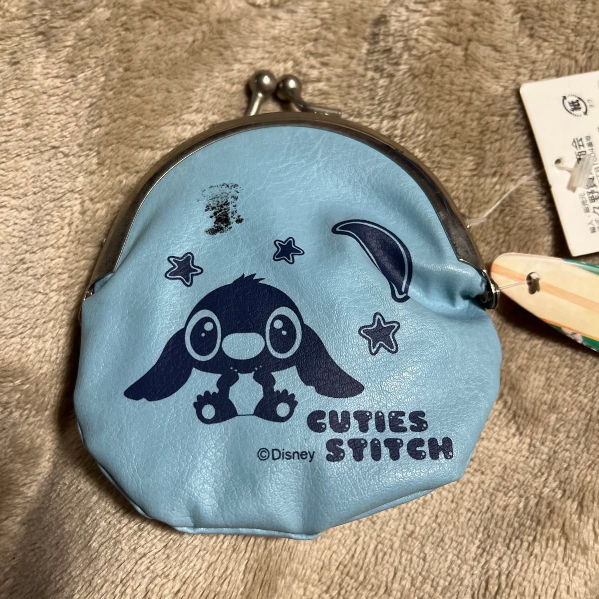 スティッチ ディズニー 平成レトロ ポーチ お財布 新品未使用 スティッチ がま口財布 ディズニー ガマ口さいふ