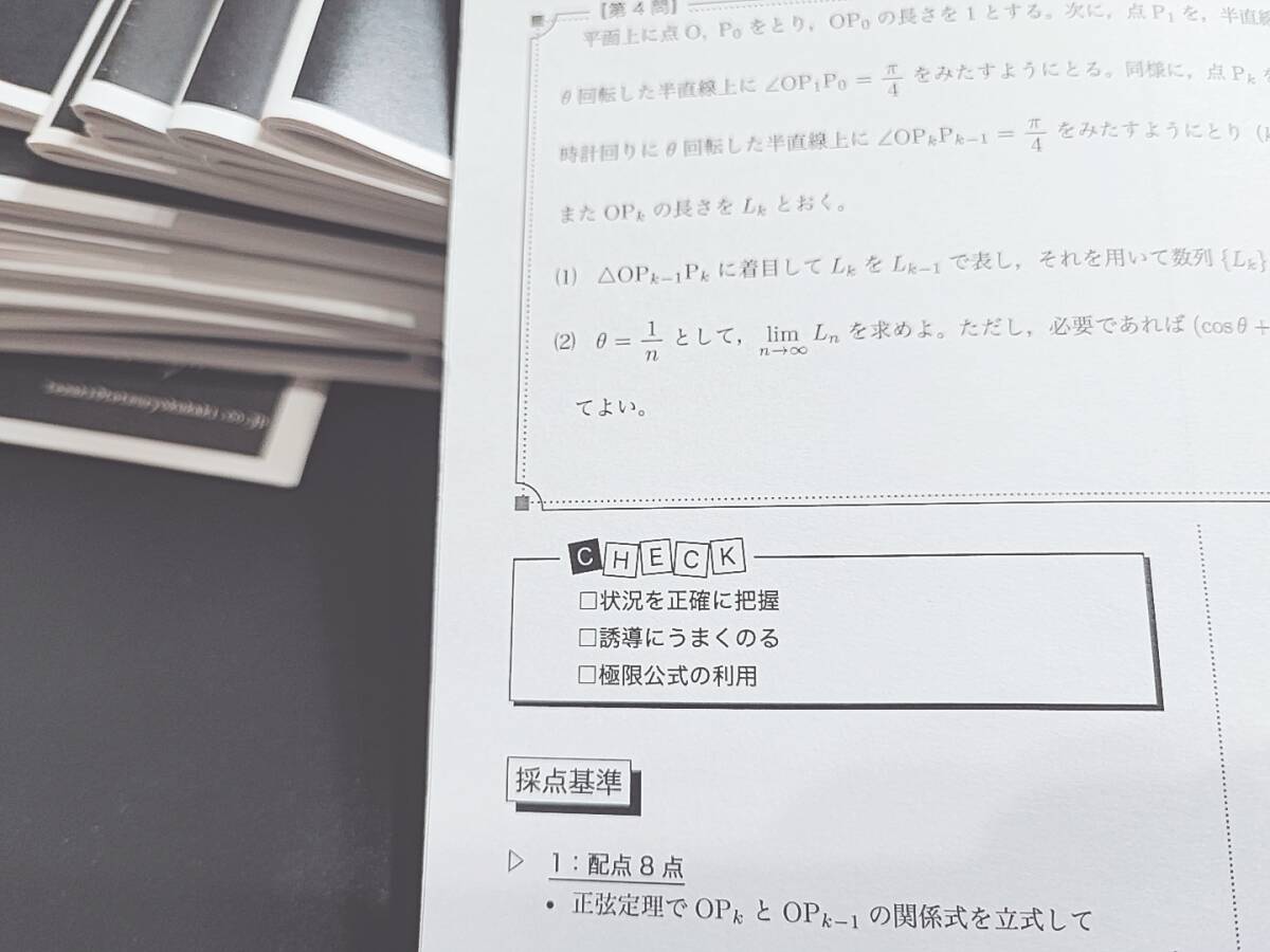 鉄緑会 22年度最新版 江崎先生 高3理系数学 入試数学演習 冊子 鉄緑会 22年度最新版 江崎先生 高3理系数学 入試数学演習 冊子