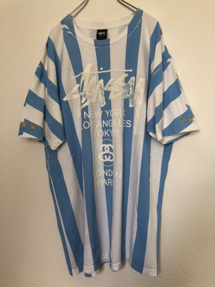 希少 ステューシー stussy ワールドツアーTシャツ アルゼンチン 希少 ステューシー stussy ワールドツアーTシャツ アルゼンチン