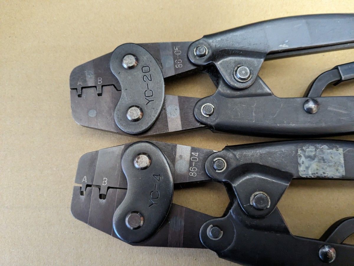 日圧 JST 圧着工具 YC-4 YC-20 2種類 手動圧着工具 日本圧着 日圧 JST 圧着工具 YC-4 YC-20 2種類 手動圧着工具 日本圧着