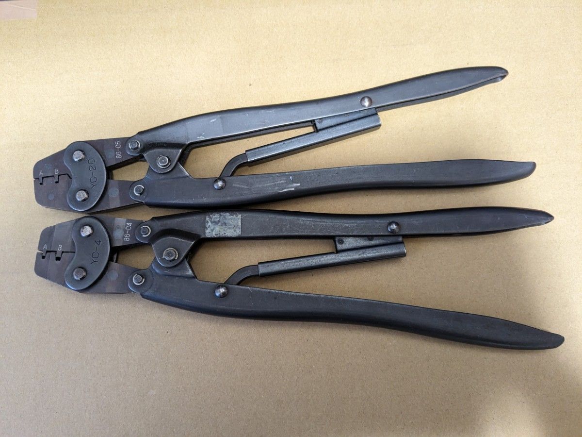 日圧 JST 圧着工具 YC-4 YC-20 2種類 手動圧着工具 日本圧着 日圧 JST 圧着工具 YC-4 YC-20 2種類 手動圧着工具 日本圧着