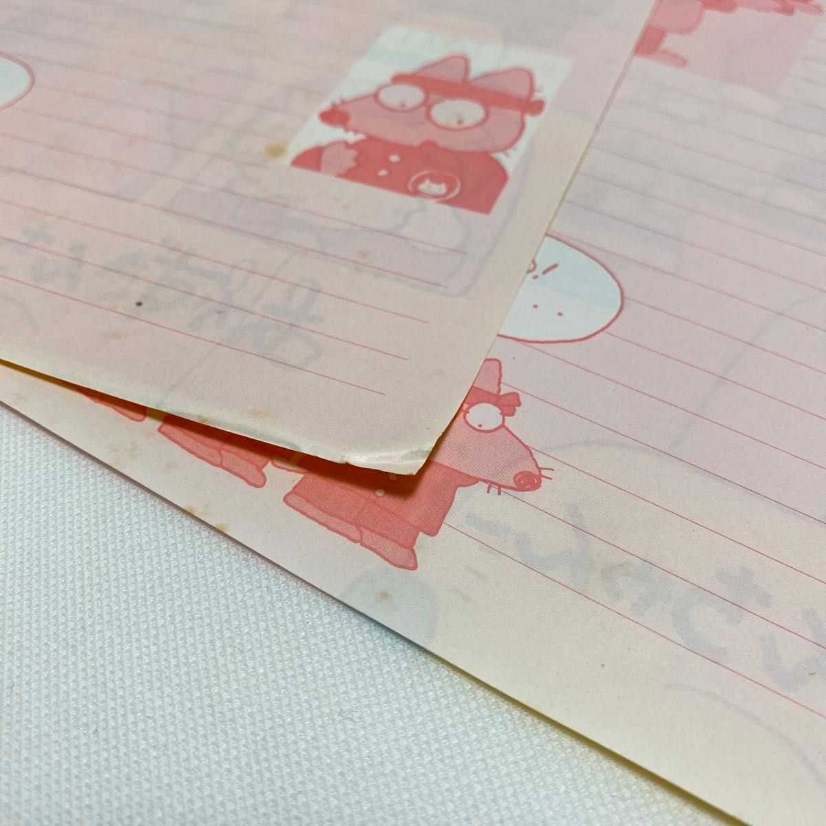 あかずきんちゃんファンクラブ レターセット コクヨ 昭和レトロ あかずきんちゃんファンクラブ レターセット コクヨ 昭和レトロ