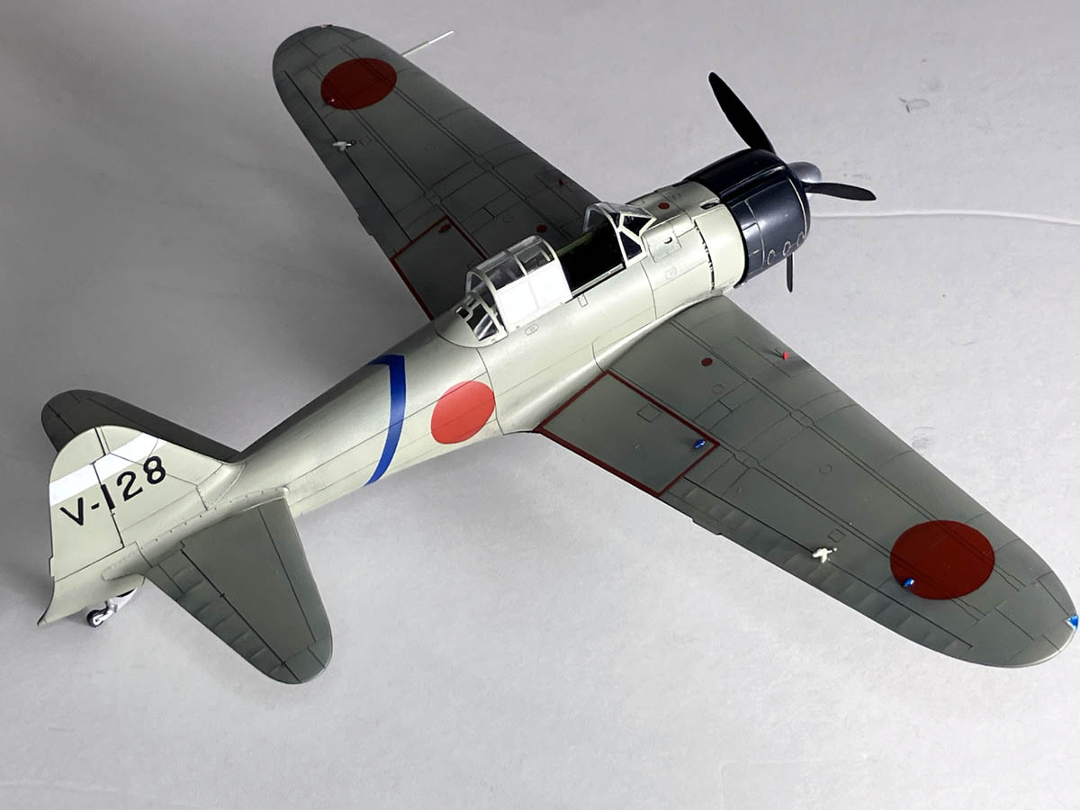 atsudra工房完成品】1/48 零戦21型 台南航空隊 坂井一飛曹機 atsudra工房完成品】1/48 零戦21型 台南航空隊 坂井一飛曹機