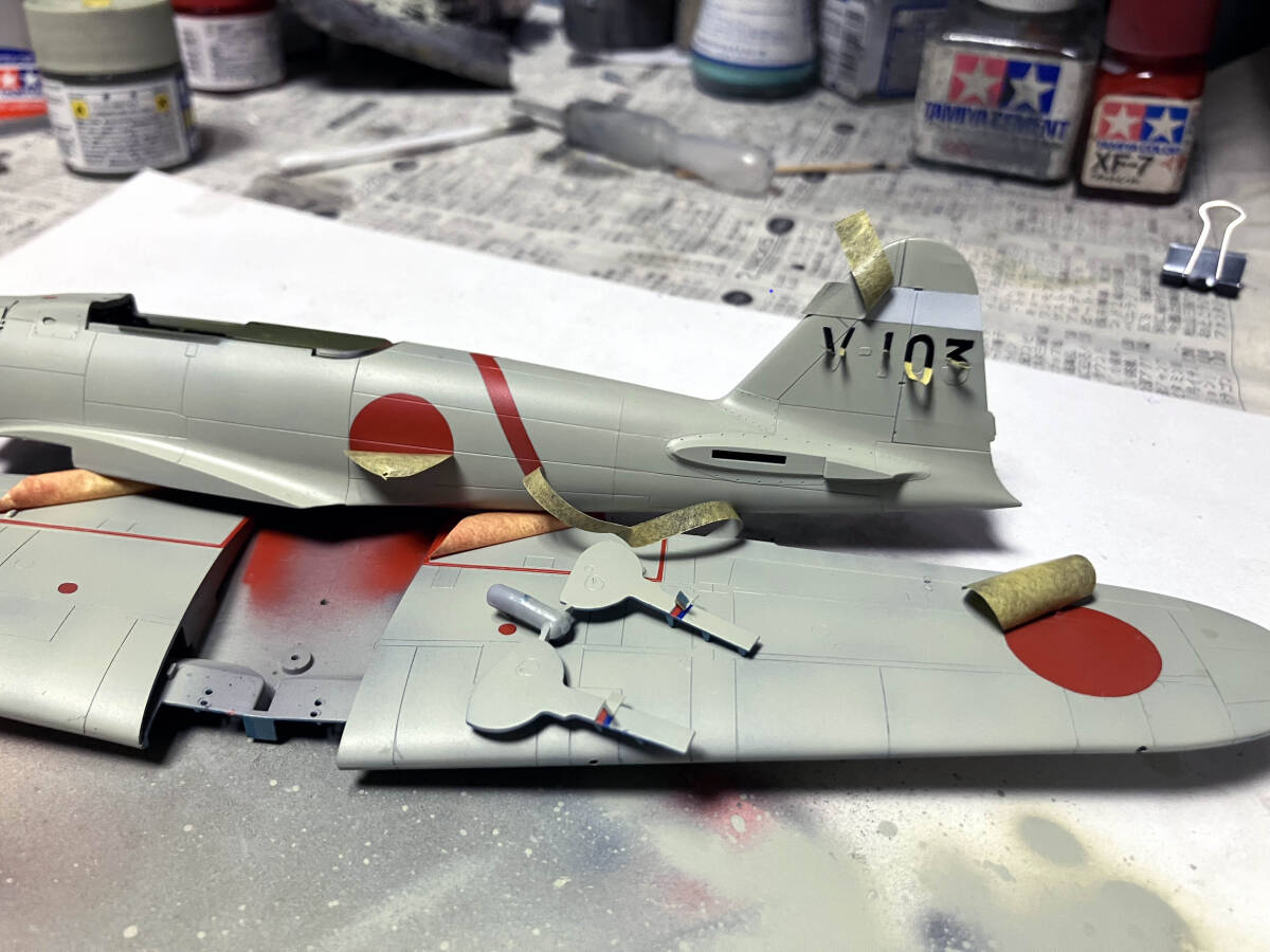 atsudra工房完成品】1/48 零戦21型 台南航空隊 坂井一飛曹機 atsudra工房完成品】1/48 零戦21型 台南航空隊 坂井一飛曹機