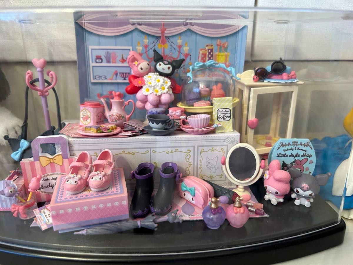 ミニチュア ドールハウス フィギュア サンリオ マイメロ クロミ ミニチュア ドールハウス フィギュア サンリオ マイメロ クロミ